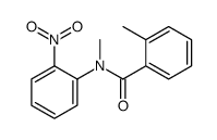 N,2-dimethyl-N-(2-nitrophenyl)benzamide结构式