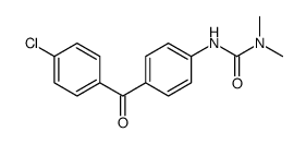 3-[4-(4-chlorobenzoyl)phenyl]-1,1-dimethylurea Structure