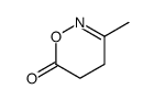3-methyl-4,5-dihydrooxazin-6-one结构式
