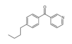 (4-butylphenyl)-pyridin-3-ylmethanone结构式