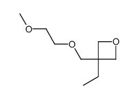 3-ethyl-3-(2-methoxyethoxymethyl)oxetane结构式
