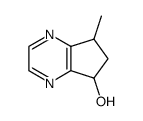 5H-Cyclopentapyrazin-5-ol,6,7-dihydro-7-methyl- (9CI) Structure