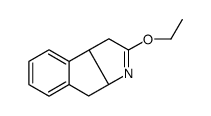 Indeno[2,1-b]pyrrole, 2-ethoxy-3,3a,8,8a-tetrahydro- (9CI) Structure
