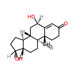 6 β hydroxy testosterone Structure