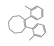 1,2-bis(2-methylphenyl)cyclooctene Structure