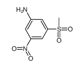 3-methylsulfonyl-5-nitroaniline结构式