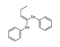 1-phenylselanylbut-1-enylselanylbenzene Structure