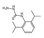 4-(2,6-Diisopropylphenyl)thiosemicarbazide Structure