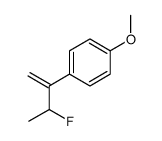 Benzene, 1-(2-fluoro-1-methylenepropyl)-4-methoxy- (9CI) Structure