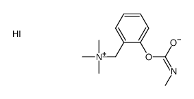 trimethyl-[[2-(methylcarbamoyloxy)phenyl]methyl]azanium,iodide结构式