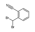2-(dibromomethyl)benzonitrile Structure