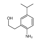 2-(2-amino-5-propan-2-ylphenyl)ethanol结构式