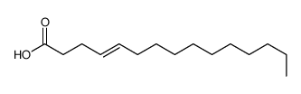 pentadec-4-enoic acid Structure