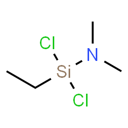 1,1-dichloro-1-ethyl-N,N-dimethylsilylamine Structure