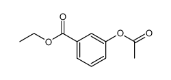 3-acetoxy-benzoic acid ethyl ester结构式