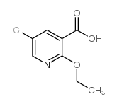 5-Chloro-2-ethoxynicotinic acid Structure