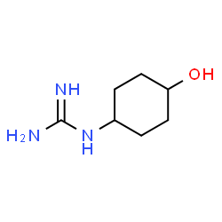 Guanidine, (cis-4-hydroxycyclohexyl)- (9CI) structure