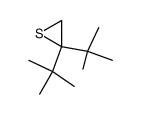 2,2-di-tert-butyl-thiirane结构式