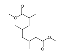 dimethyl 2,4,6-trimethyloctanedioate结构式