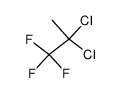 2,2-Dichloro-1,1,1-trifluoropropane结构式