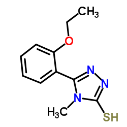 5-(2-Ethoxyphenyl)-4-methyl-2,4-dihydro-3H-1,2,4-triazole-3-thione Structure