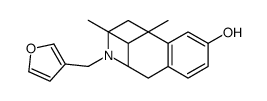 Furylmethylnormetazocine结构式