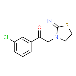 1-(3-CHLOROPHENYL)-2-(2-IMINOTHIAZOLIDIN-3-YL)ETHANONE picture