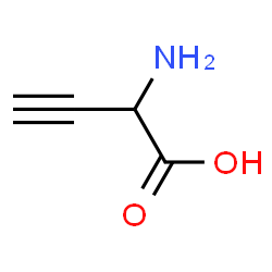 2-Amino-3-butynoic acid结构式