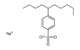 sodium,4-decan-5-ylbenzenesulfonate Structure