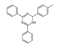4-(4-methylphenyl)-2,6-diphenyl-1,4-dihydro-1,3,5-triazine Structure