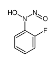 Benzenamine, 2-fluoro-N-hydroxy-N-nitroso- (9CI) Structure