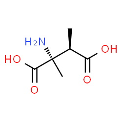 L-Aspartic acid, 2,3-dimethyl-, (3R)- (9CI) Structure