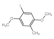 1-iodo-2,5-dimethoxy-4-methylbenzene Structure