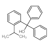 diphenyl-(2-propan-2-ylphenyl)methanol结构式
