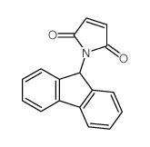 1-(9H-fluoren-9-yl)pyrrole-2,5-dione结构式