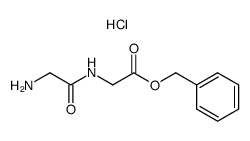 benzylglycylglycinate hydrochloride结构式