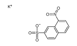potassium,8-nitronaphthalene-2-sulfonate结构式