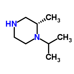 (2S)-1-Isopropyl-2-methylpiperazine结构式