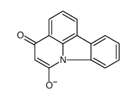 4-oxo-4H-pyrido[3,2,1-jk]carbazol-6-olate结构式