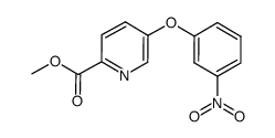 methyl 5-(3-nitrophenoxy)picolinate Structure
