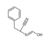 N-[(1S)-1-cyano-2-phenylethyl]formamide结构式