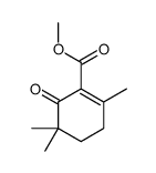 methyl 2,5,5-trimethyl-6-oxocyclohexene-1-carboxylate结构式