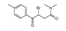 N,N-dimethyl-3-bromo-3-(4-methylbenzoyl) propionamide图片