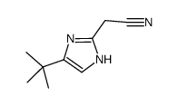 1H-Imidazole-2-acetonitrile,5-(1,1-dimethylethyl)- structure