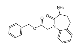 3-amino-1-benzyloxycarbonylmethyl-2,3,4,5-tetrahydro-1H-[1]benzazepin-2-one Structure