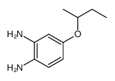 4-butan-2-yloxybenzene-1,2-diamine Structure