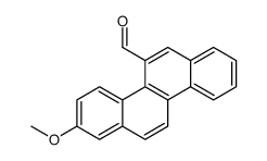 2-methoxychrysene-5-carbaldehyde Structure