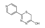 2-pyridin-4-yl-4H-1,3,4-thiadiazin-5-one结构式