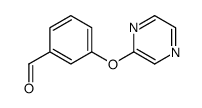 3-(PYRAZIN-2-YLOXY)BENZALDEHYDE picture