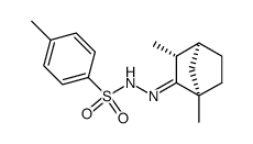 1,exo-3-Dimethylbicyclo<2.2.1>heptan-2-on-p-toluolsulfonylhydrazon Structure